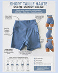 Celèste short taille haute
