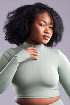 Angela- veste manche longue avec zippe
